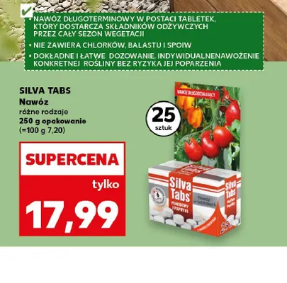Nawóz SILVA TABS promocja w Kaufland