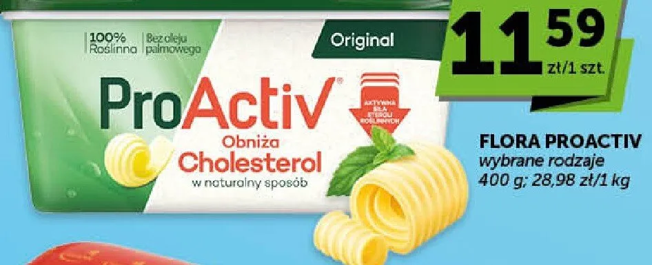 Margaryna Flora ProActiv Original wybrane rodzaje promocja w ABC