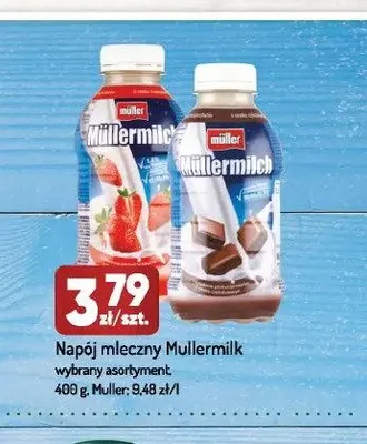Napój mleczny Mullermilk czekoladowy Muller promocja w Avita