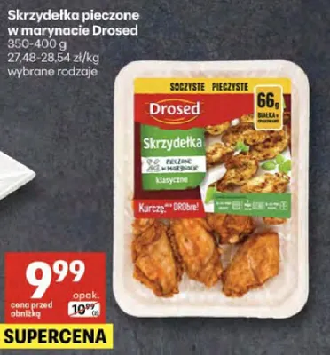 Skrzydełka pieczone w marynacie promocja w Delikatesy Centrum