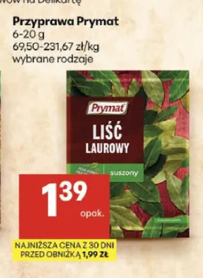 Przyprawa Prymat promocja w Delikatesy Centrum