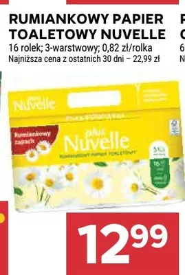 Rumiankowy papier toaletowy 3-warstwowy promocja w Stokrotka