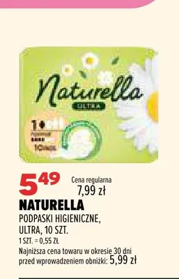 Podpaski higieniczne normal Femina pure promocja w Drogerie Natura