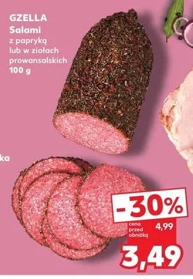 Salami z papryką  promocja w Kaufland