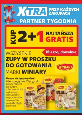 Zupa grzybowa Winiary promocja w Kaufland
