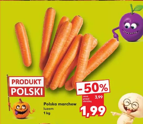 Marchew polska promocja w Kaufland