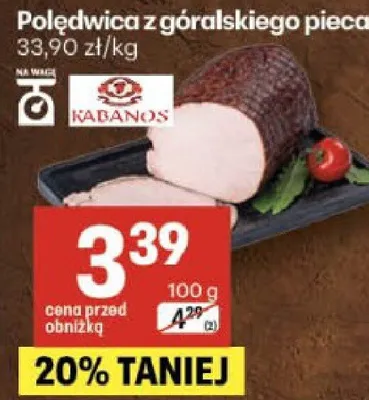 Polędwica z góralskiego pieca promocja w Delikatesy Centrum