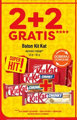 Baton Kit Kat Chunky White promocja w POLOmarket