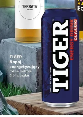 Napój energetyzujący TIGER Classic promocja w Kaufland
