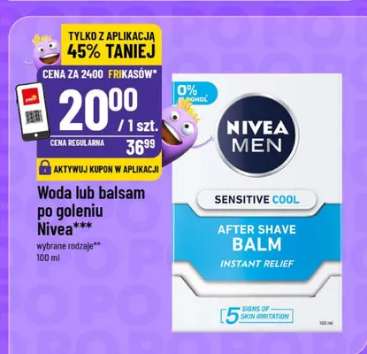 Balsam po goleniu Nivea Men Sensitive Cool promocja w POLOmarket