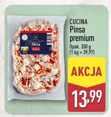 Pinsa premium CUCINA promocja w Aldi