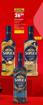 Likier Soplica cappuccino promocja w Biedronka