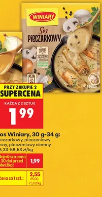 Sos pieczarkowy promocja w Biedronka