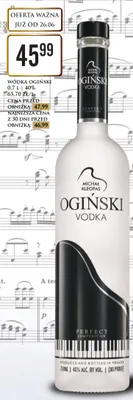 Wódka Ogiński promocja w Dino