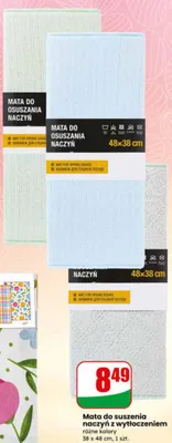 Mata do osuszania naczyń promocja w Dino