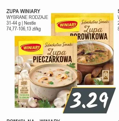 Zupa borowikowa Winiary promocja w Słoneczko