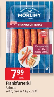 Frankfurterki Morliny promocja w Leclerc