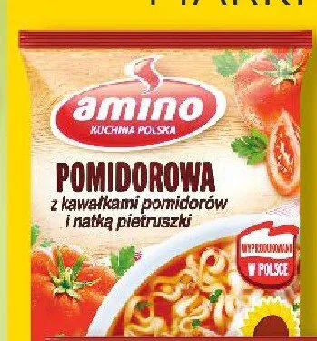 Zupa pomidorowa z kawałkami pomidorów i natką pietruszki promocja w Kaufland