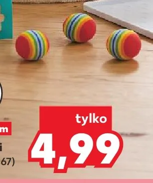 Piłeczki dla kota promocja w Kaufland