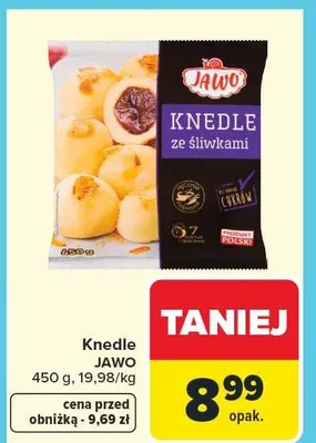 Knedle ze śliwkami promocja w Carrefour