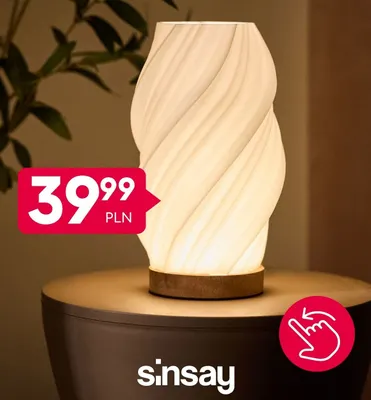 Lampa stołowa Sinsay promocja w Sinsay