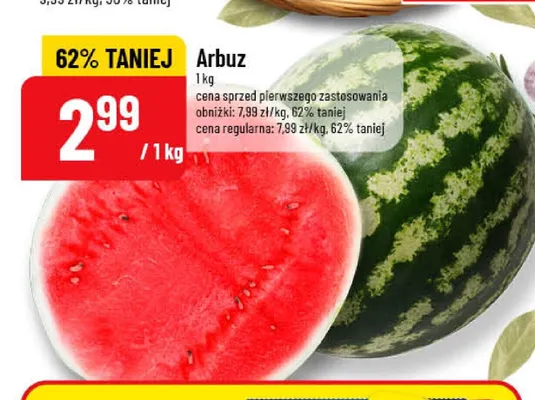 Arbuz promocja w POLOmarket