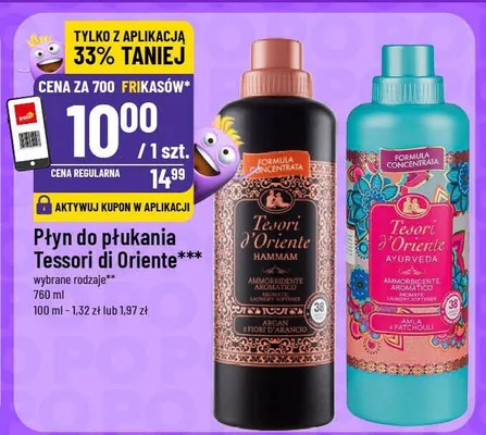 Płyn do płukania Tessori di Oriente promocja w POLOmarket