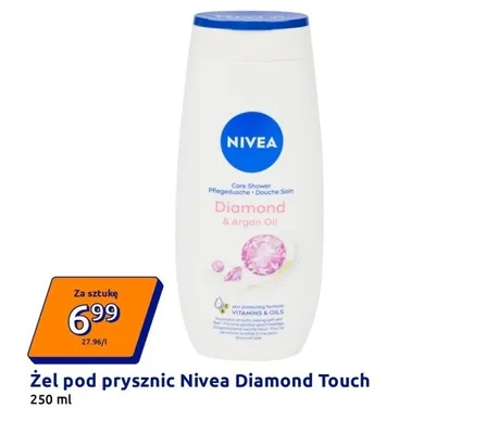 Żel pod prysznic Diamond Touch promocja w Action