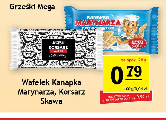 Wafelek Korsarz Skawa promocja w Gram Market