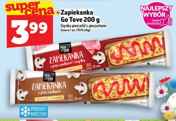 Zapiekanka z pieczarkami i papryką promocja w TOPAZ