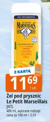 Żel pod prysznic Le Petit Marseillais Organic Mango Passion promocja w Leclerc