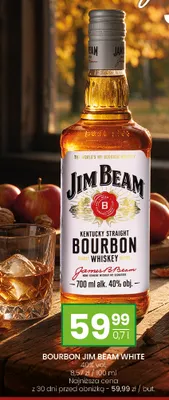 Bourbon Jim Beam White promocja w Twój Market