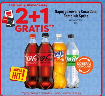 Napój gazowany Coca Cola promocja w POLOmarket