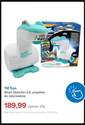 Projektor do szkicowania Smart Sketcher 2,0 TM Toys promocja w Smyk