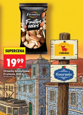 Orzechy brazylijskie 200 g promocja w Biedronka