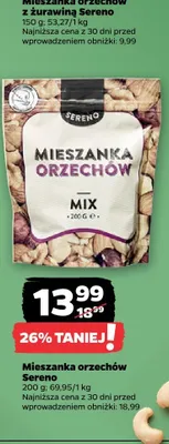 Mieszanka orzechów Sereno promocja w Netto