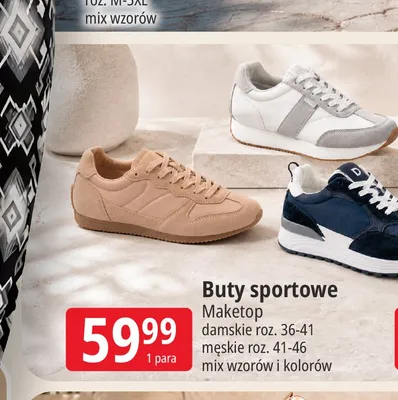 Buty sportowe Maketop promocja w Leclerc