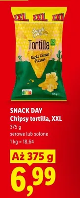 Chipsy tortilla, XXL solone promocja w Lidl