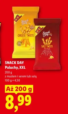 Paluchy z masłem i serem XXL Snack Day promocja w Lidl