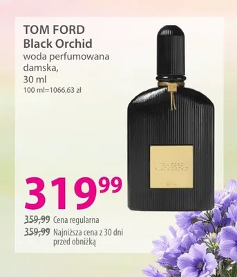 Woda perfumowana damska TOM FORD Black Orchid promocja w Hebe