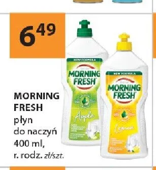 Płyn do naczyń Morning Fresh 400ml promocja w Drogerie Laboo