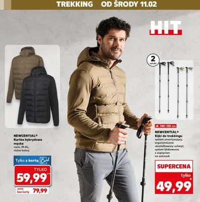 Kijki do trekkingu promocja w Kaufland