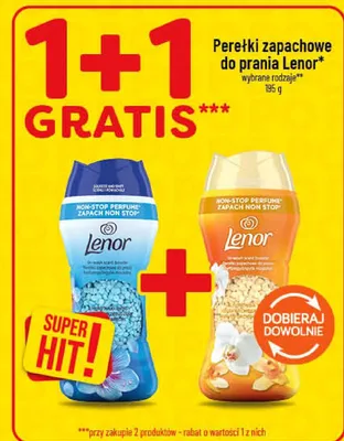 Perełki zapachowe do prania Lenor promocja w POLOmarket