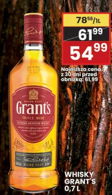 Whisky Grant's promocja w Wafelek