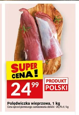Polędwiczka wieprzowa polska promocja w Twój Market