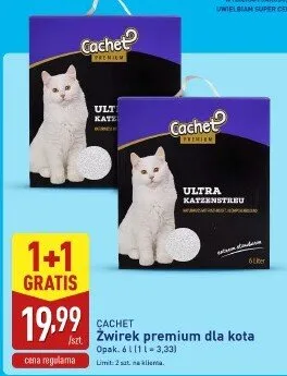Żwirek premium dla kota promocja w Aldi