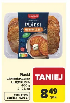 Placki ziemniaczane promocja w Carrefour