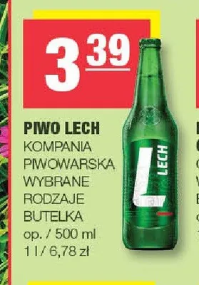 Piwo Lech Premium promocja w SPAR