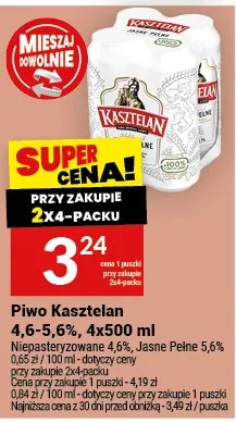 Piwo Kasztelan promocja w Twój Market