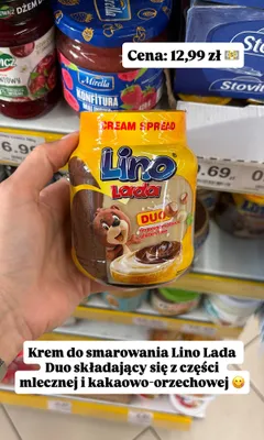 Krem do smarowania Lino Lada Duo promocja w Dino